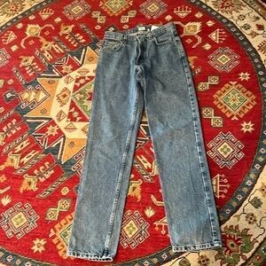 Calvin Klein jeans womens high rise light wash denim retro Y2K
